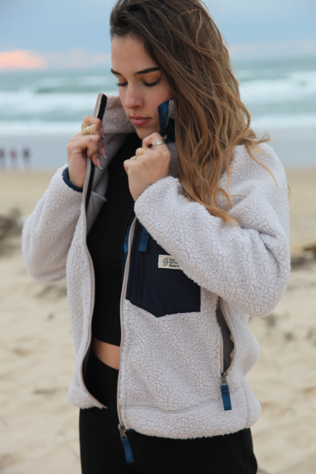 Polaire Sherpa - manches longues