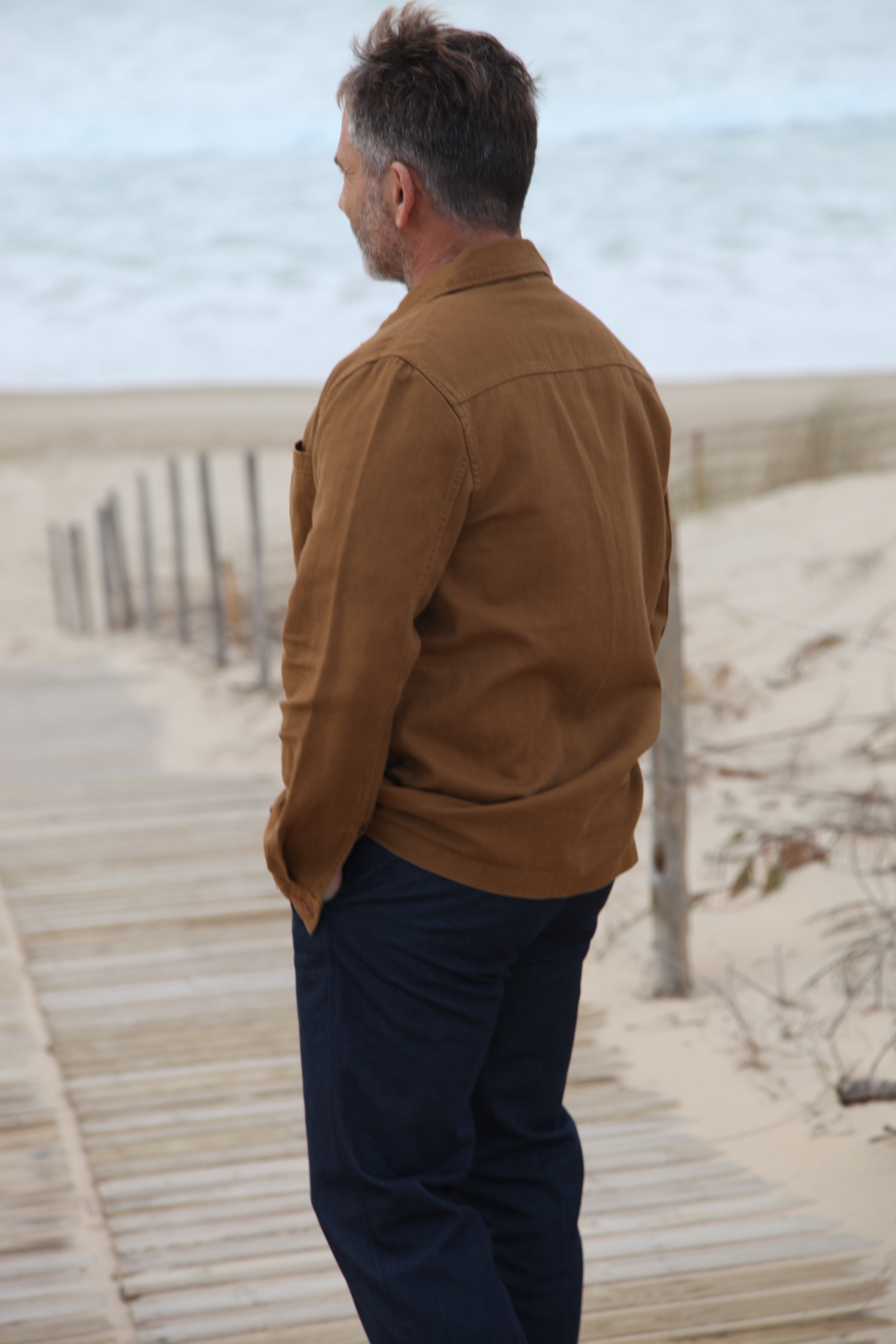 Surchemise cognac