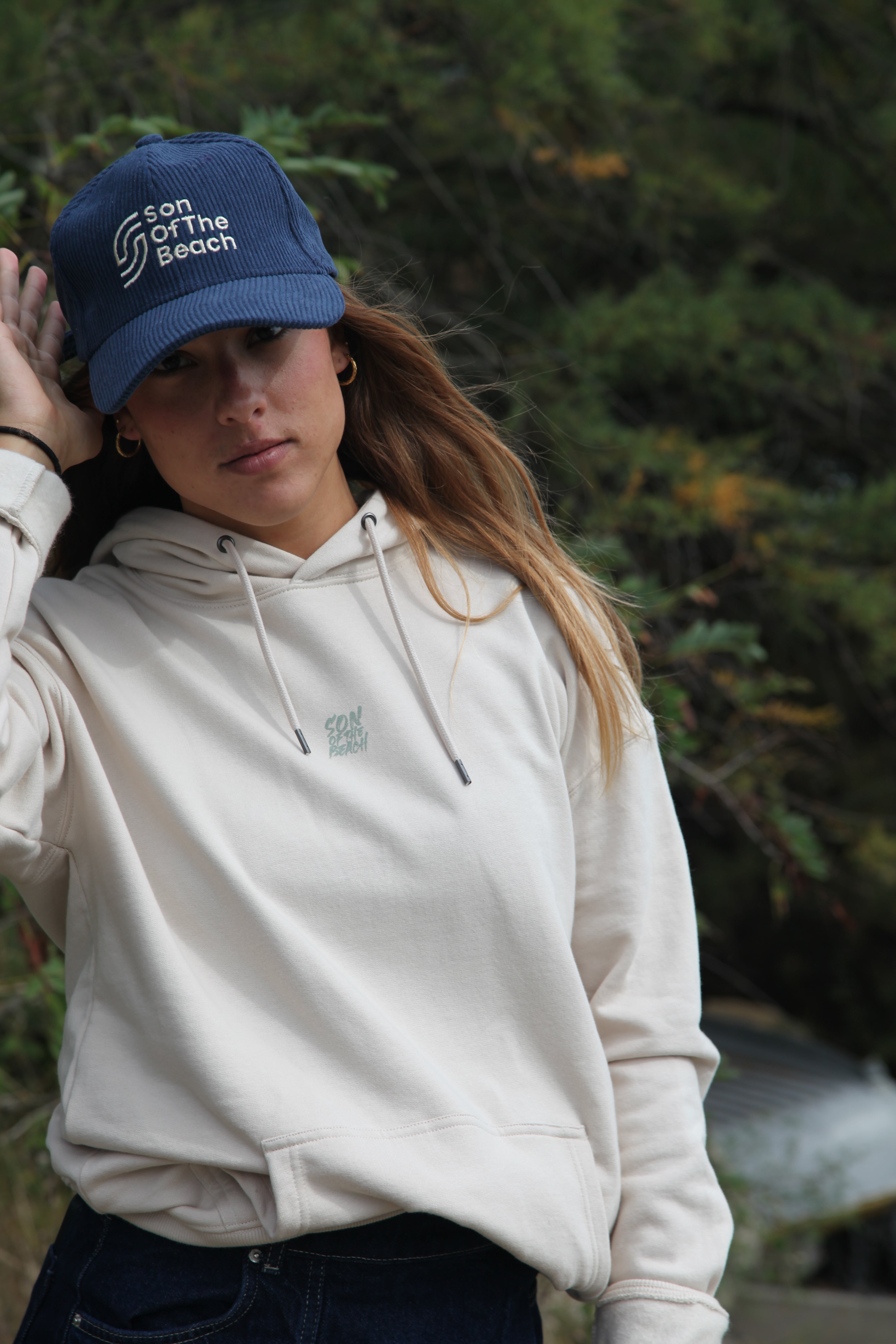 Casquette velours côtelé