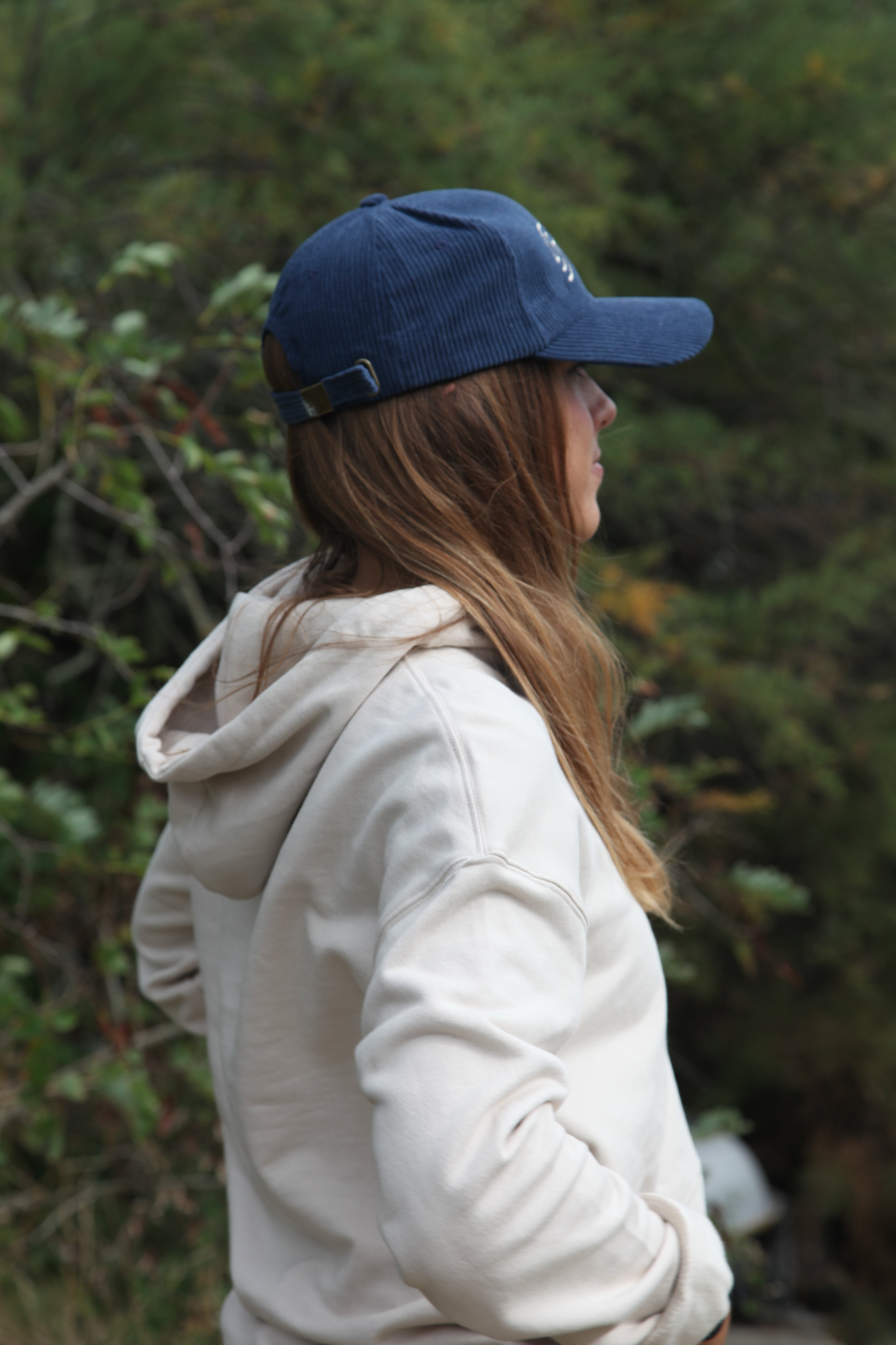 Casquette velours côtelé