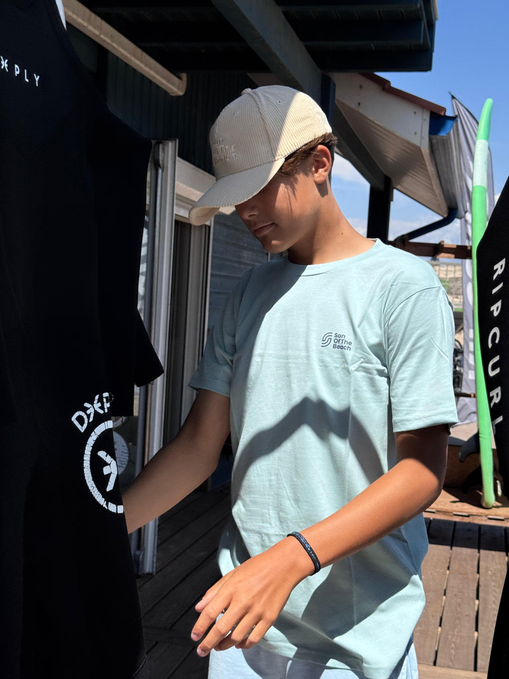 Casquette velours côtelé