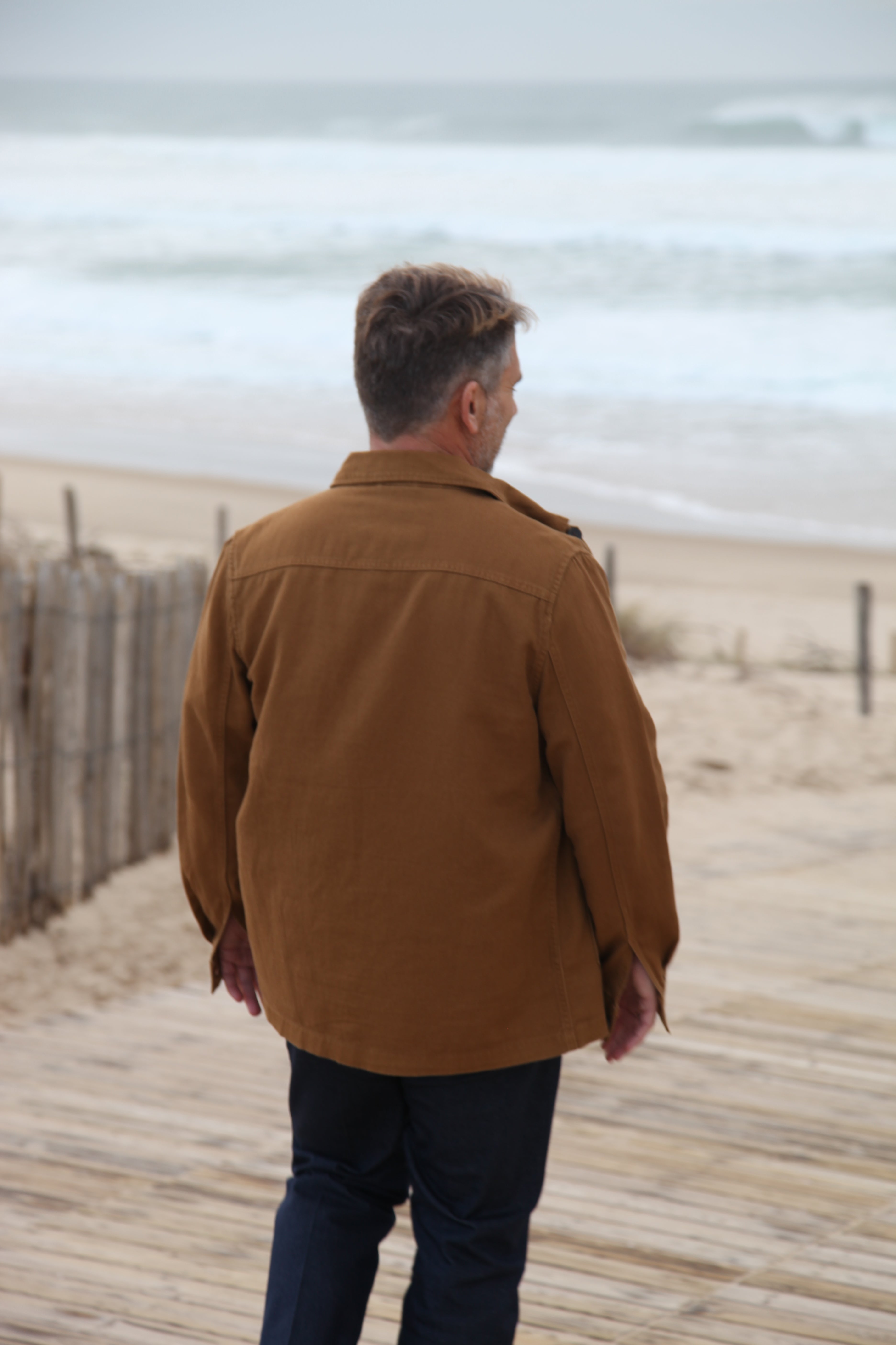 Surchemise cognac
